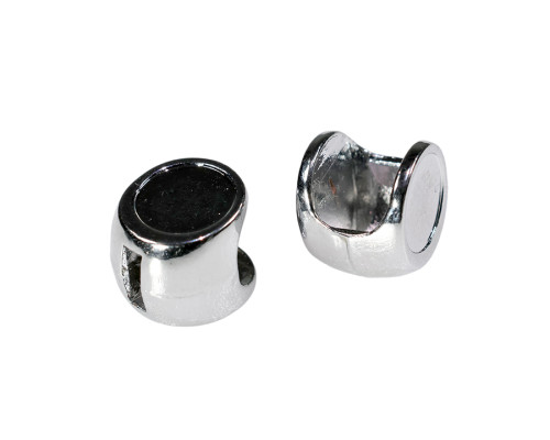 Metadur Basic Streamer Heads, Small, Silver Metadur Basic Streamer Heads, Small, Silver